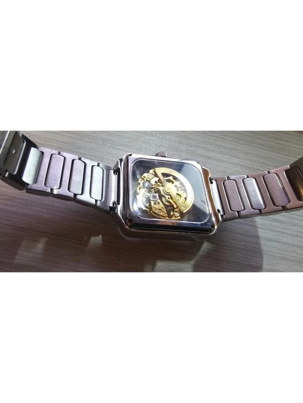ANDROID Mystique Skeleton Automatic Watch (Goldtone movement)